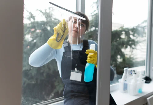 Nettoyage de vitres intérieures et extérieures à Ascros